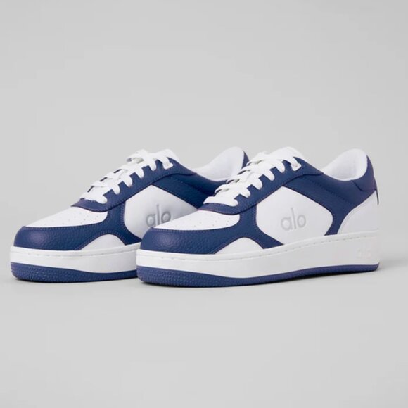Alo Recovery Mode Sneaker - Navy & White - Picture 1 of 7
